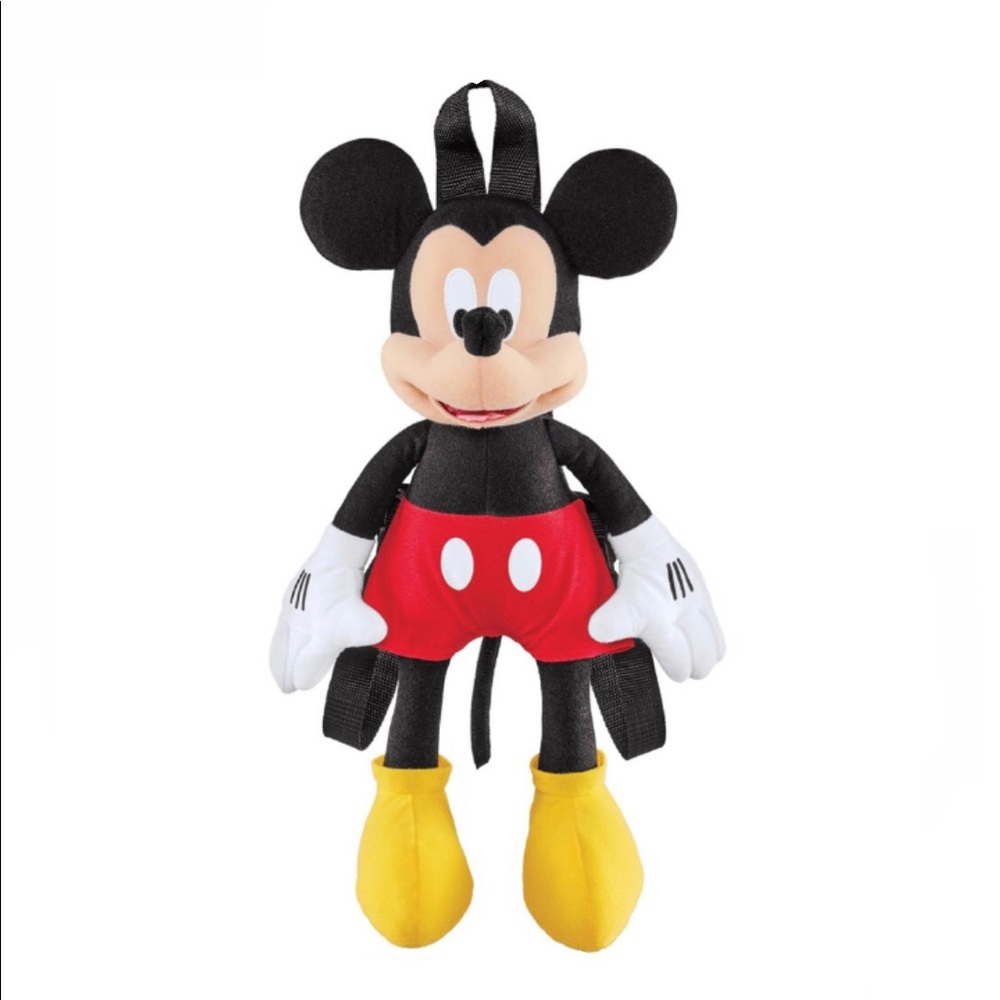 NEW DISNEY MICKEY MOUSE CLUB LARGE PLUSH BACKPACK